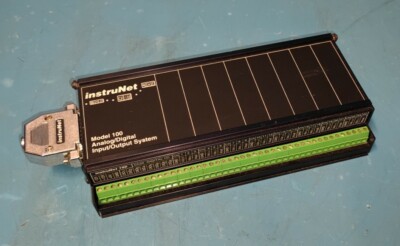 InstruNet  Model 100  Analog/Digital   Input/Output System  Network Device
