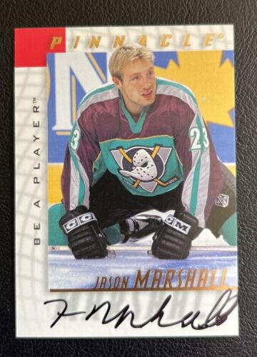 1997-98 Be A Player Autographs #54 Jason Marshall
