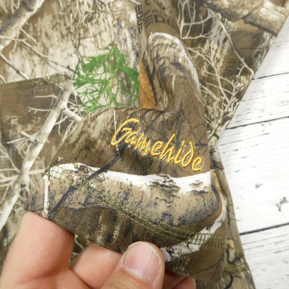 Gamehide Hoodie Adult Medium RealTree Edge Camo Hooded Sweatshirt Hunting - Image 2 of 4