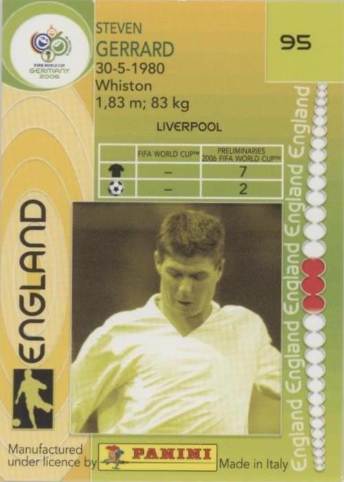 Las mejores ofertas en 2006 Panini FIFA World Cup Germany Steven