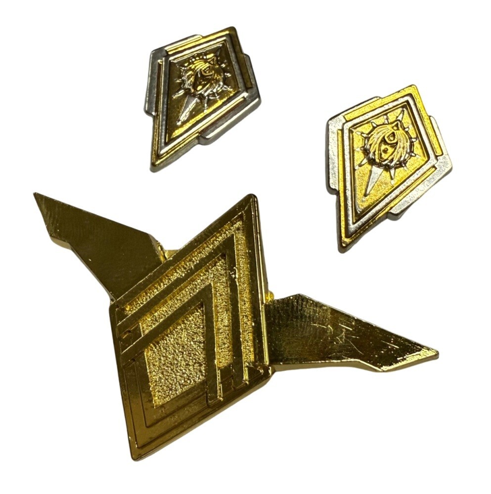 Battlestar Galactica BSG Commander Rank Pins & Senior Flight Wings Set ...