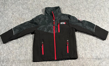 Weatherproof 32  Degrees Kids Outerwear Jacket Size 4T Black Red Full Zip Winter