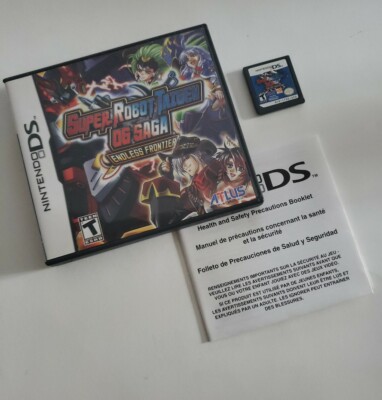 Super Robot Taisen OG Saga: Endless Frontier (Nintendo DS, 2009) Authentic