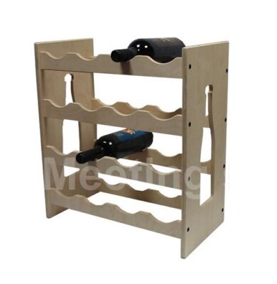 MAGIC SELECT Cantinette Vino In Legno Massiccio Per 12 Bottiglie