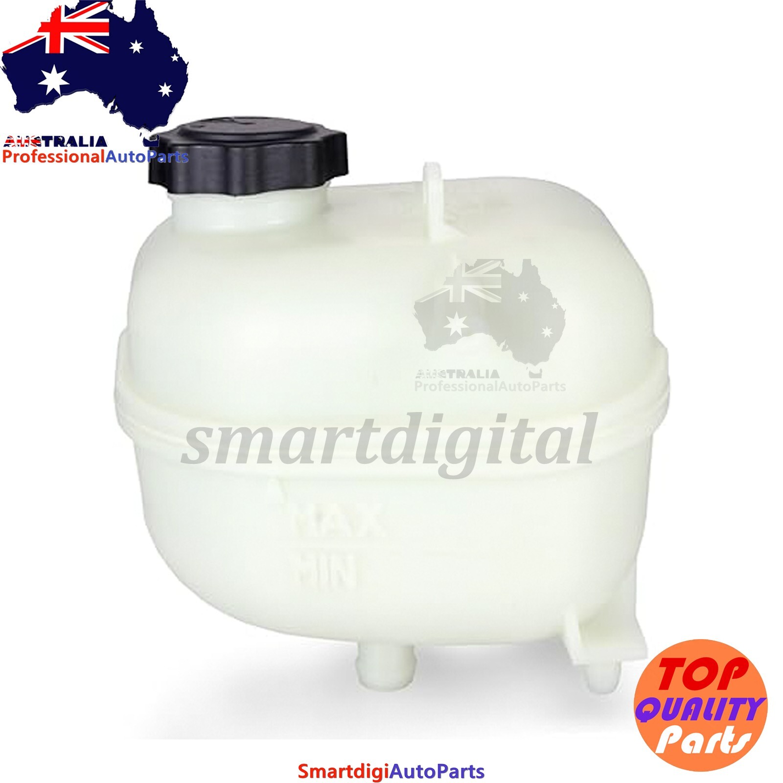 Car Coolant Expansion Tank Plastic with Cap for Mini R52 R53 Cooper