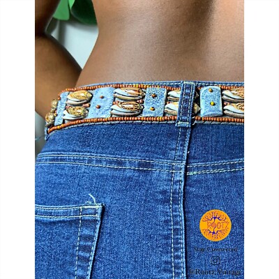 Handmade African Shell/Bead Belt | eBay display picture 3