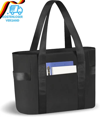 BESUCHE DEN AUCUU-STORE Aucuu Laptop-Tragetasche Für Damen, Shopper Tasche Handtasche Groß, Wasserdichte