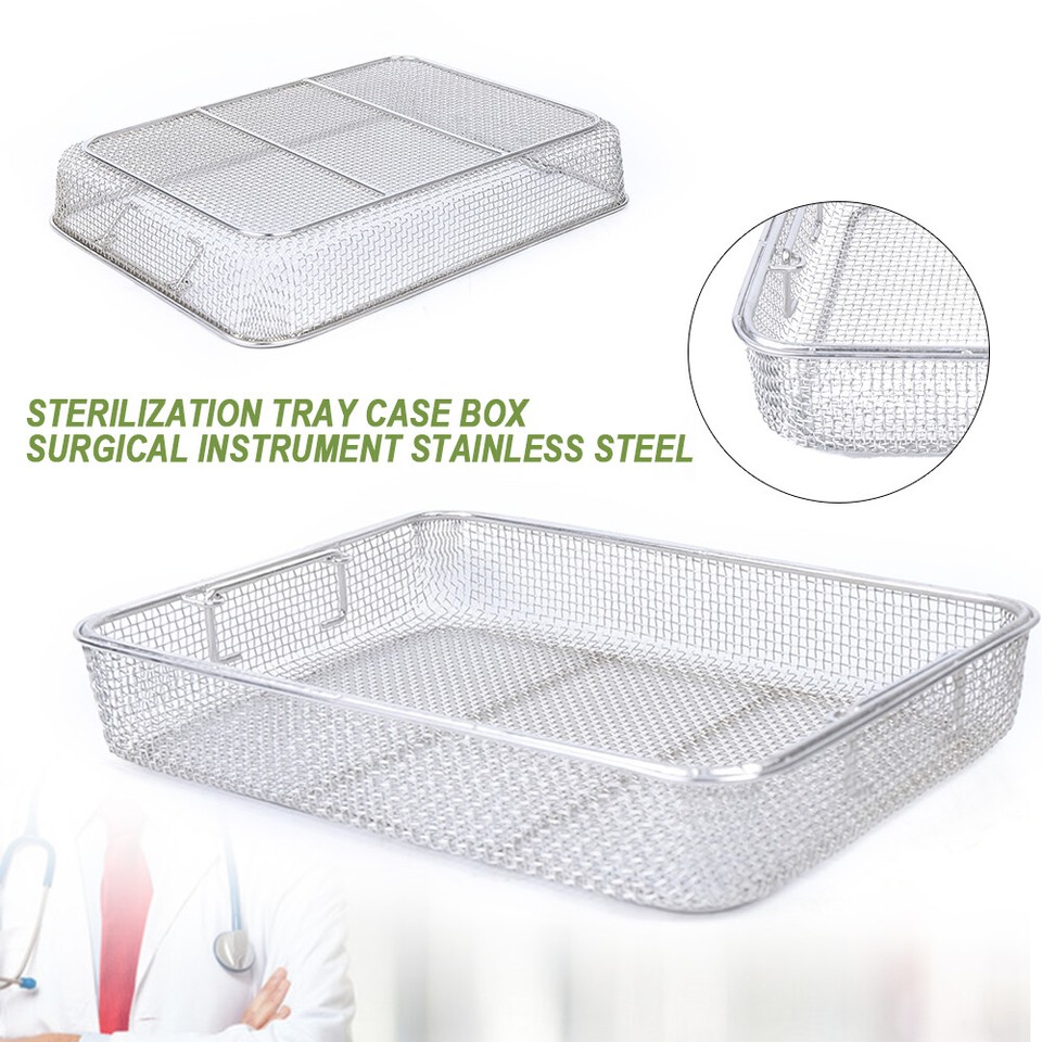 High Temperature Sterilization Basket Surgical Instrument Tray