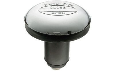 Thrifco 4401707 5/16'' Bathroom Drain Stopper for Rapid Fit - Chrome - 88195