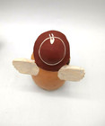 Lot of 2 Peruvian Clay Terracotta Folk Art Figurines Noah's Ark Birds & Angel — photo 10