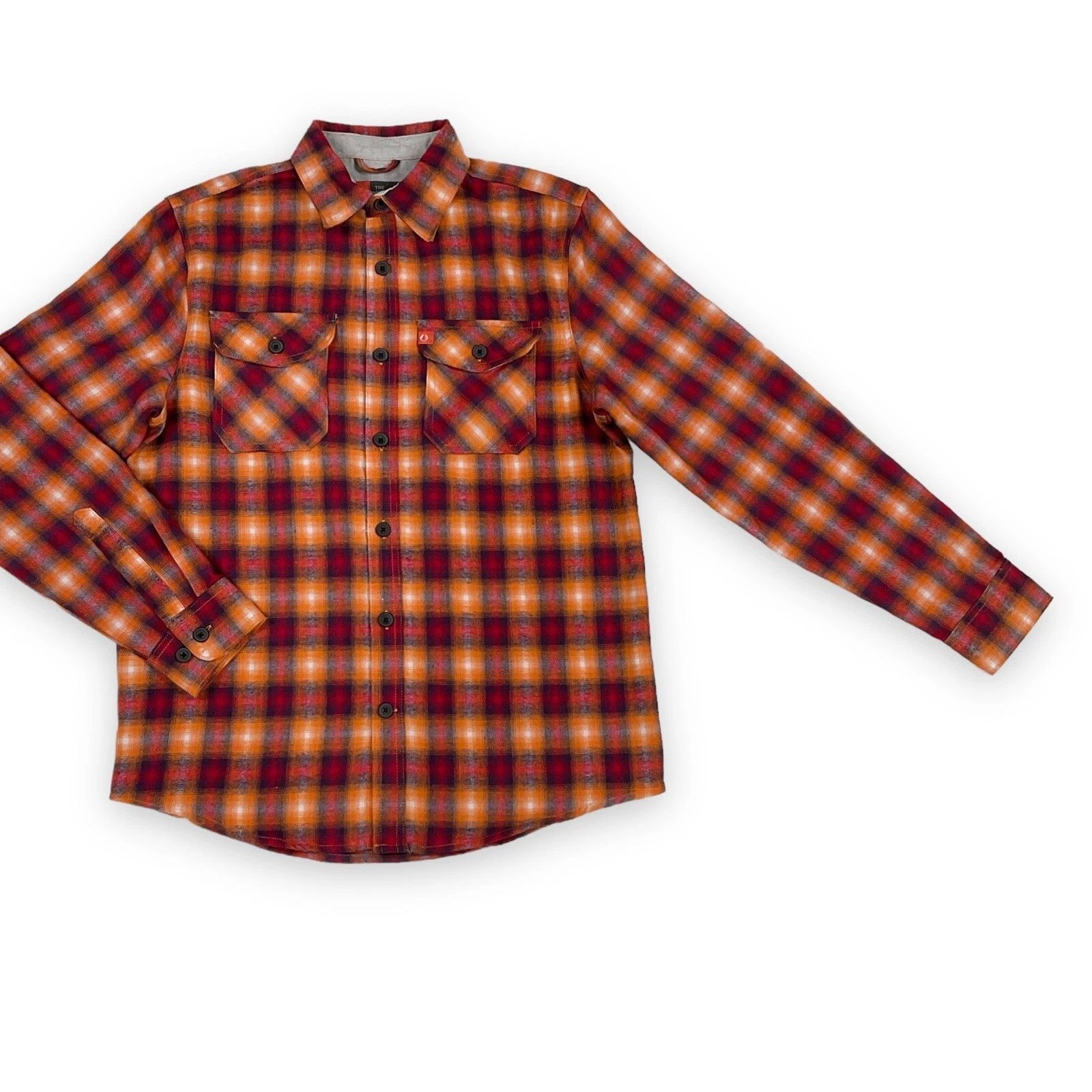 The American Outdoors Shirt Men Medium Orange Long Sleeve Plaid Flannel NWT
Opens in a new window or