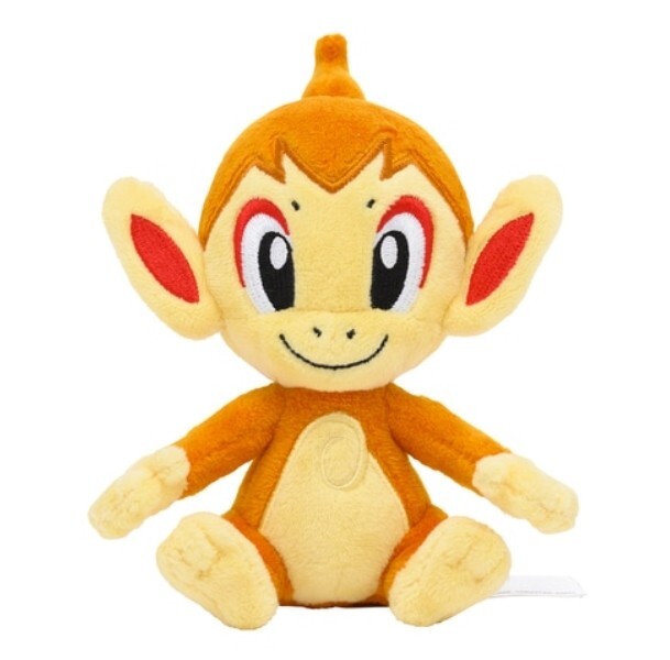 Pokemon Center оригинальный плюшевый покемон в форме сидящей милашки 390 Чимчар