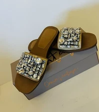 Crown Vintage Sandal Stone Tan Women's Size 7