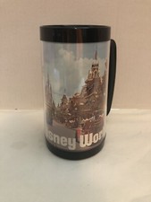 Vintage Walt Disney World Thermo-Serv Plastic Large Mug Cup MADE IN USA