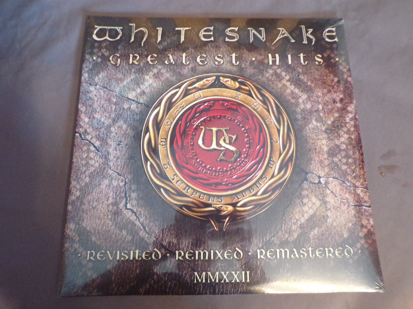 White Snake Greatest Hits Revisited Remixed Remastered Rhino 2022 Sealed 2LP