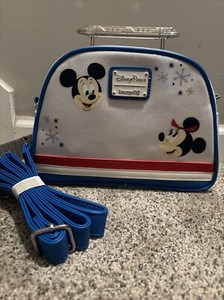 Loungefly Disney 50th Purse Contemporary Resort Monorail Crossbody Bag NWT