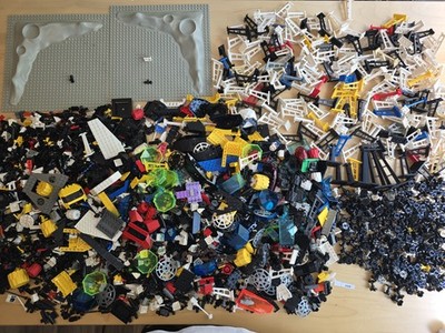 LEGO Eisenbahn Monorail Space 80 90er Konvolut Kg Kilo Motor Sammlung 9V 12V#100