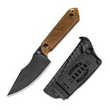 KIZER Harpoon Mini CPM-3V PEI EDC Messer Full-Tang Outdoor Kydex-Scheide Gelb