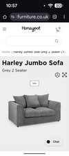 Grey 2-Seater Sofa