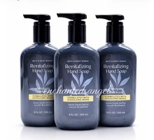 Lot Of 3 Bath  Body Works Mahogany Teakwood Revitalizing Hand Soap NEW FORMULA