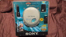 SONY - Car Ready CD Walkman, SEALED/NEW, model D-E356CK, ESP MAX, 2002 NOS
