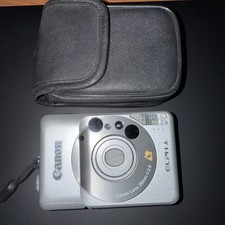 Canon Elph Jr. APS Point Shoot Film Camera w/Case Not Tested