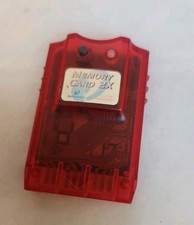 PLAY STATION 1 PERFORMANCE 2X MEMORY CARD RED