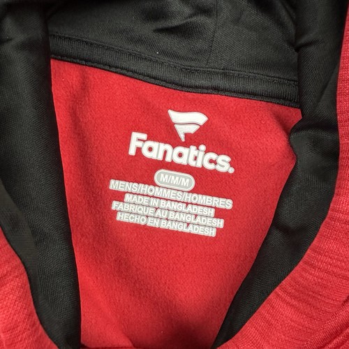 San Francisco 49ers Hoodie Mens Medium Red Fanatics Pullover NFL Football M - Picture 4 of 9