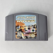 Nintendo N64 Star Wars Episode 1 Racer Video Game Cartridge CLEANED & TESTED!