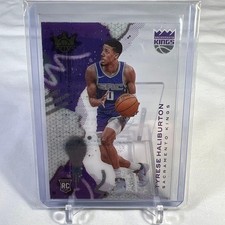 Tyrese Haliburton Sacramento Kings NBA Rookie Card 2020-21 Court Kings No.9