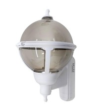 ASD GL/WS100 FIN871 Globe Lantern 100W BC B22 (White/Smoke Effect)