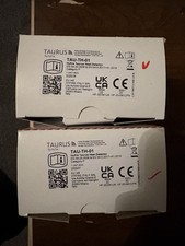 2 x HyFire Taurus TAU-TH-01 Wireless Heat Detector & Base With Dust Cap & Box