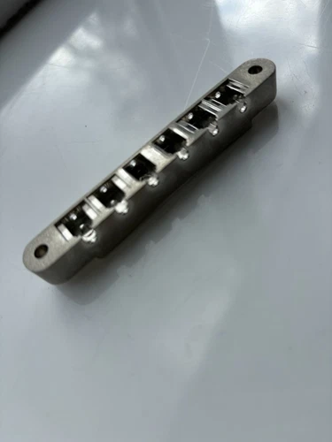 Gibson Historic Non-wire ABR-1 Aged Bridge (Nickel) with brass saddles