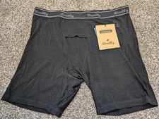 Lot of 5 Woolly MerinoAire Boxer Shorts 95% Merino Wool Men LongDrop Long Drop