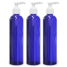 BRIGHTFROM Empty Lotion Pump Bottles, 8 Oz BPA-Free Refillable Plastic Container