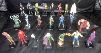 MARVEL FIGURINE COLLECTION EAGLEMOSS X 22 SOME SIGNS OF WEAR