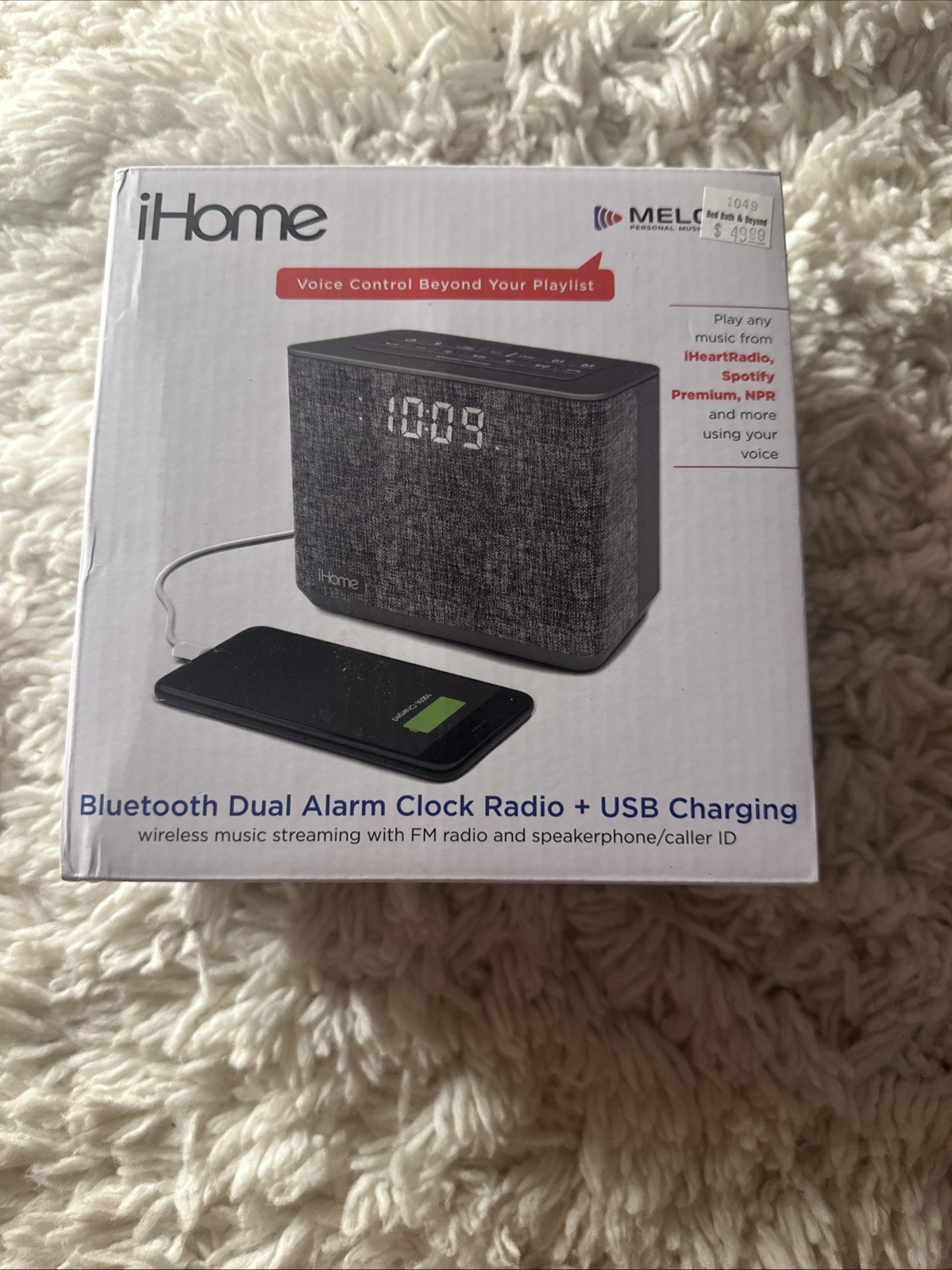 i Home Bluetooth Alarm Clock Radio USB Charging photo i Home Bluetooth Alarm Clock Radio USB Charging featured image