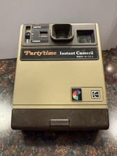 Vintage Kodak Partytime Instant Camera Retro USA Untested
