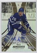 2022 Trilogy Rookie Premieres Gold /449 Nicholas Abruzzese Nick #111 Auto 0u2j