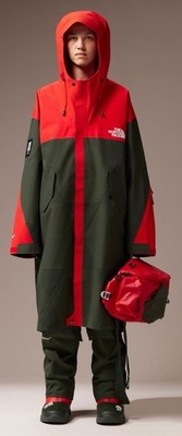 $750 The North Face x Undercover Soukuu Geodesic Jacket Men s Medium Red Cedar