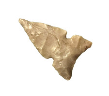 OUTSTANDING PUEBLO SIDE NOTCHED POINT COLORADO ARROWHEAD AUTHENTIC ARTIFACT b14