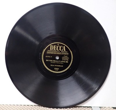 Ella Fitzgerald - Even As You and I /Do You Really Love Me - Decca 78 RPM   1951