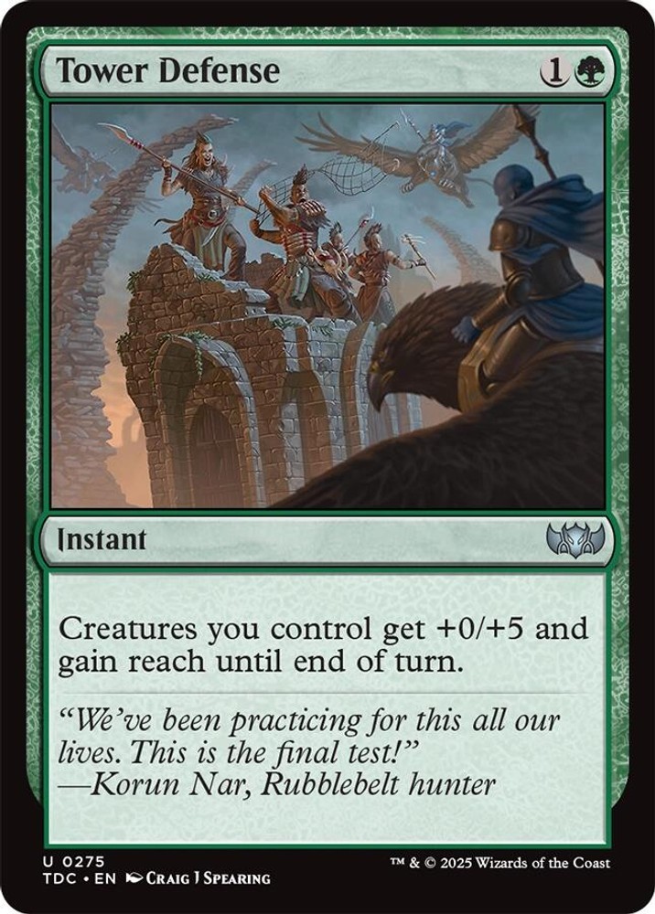 Tower Defense Normal [TDC - 275] NM MagicCommander: Tarkir: Dragonstorm