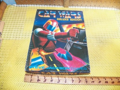 1985 CAR WARS DELUXE EDITION Game Box Set by Steve Jackson Games