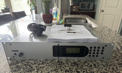 Telos Systems Zephyr XStream Studio ISDN Codec Audio Transceiver w/FULL MANUAL
