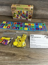 Into The Wild Bingo Game Shuffle Kids Family Animal Board Game Age 3+ Unplayed