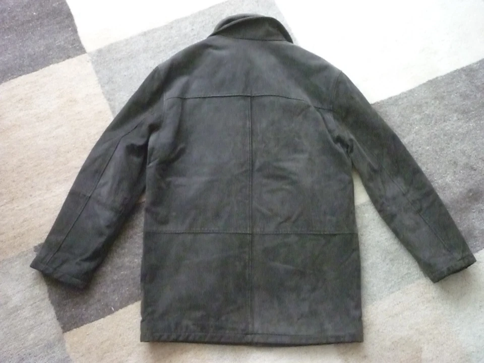 Herren Leder Jacke Winterjacke Gr. L - Bild 4 von 4