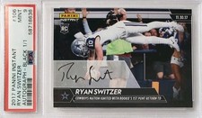 2017 Panini Instant Black Ryan Switzer #106 Autograph 1/1 Dallas Cowboys