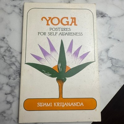 Yoga Postures Self Awareness Swami Kriyananda 1976 Ananda Publications Paperback