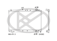 KüHler MotorküHlung FüR Toyota Avensis Liftback Kombi Stufenheck Verso